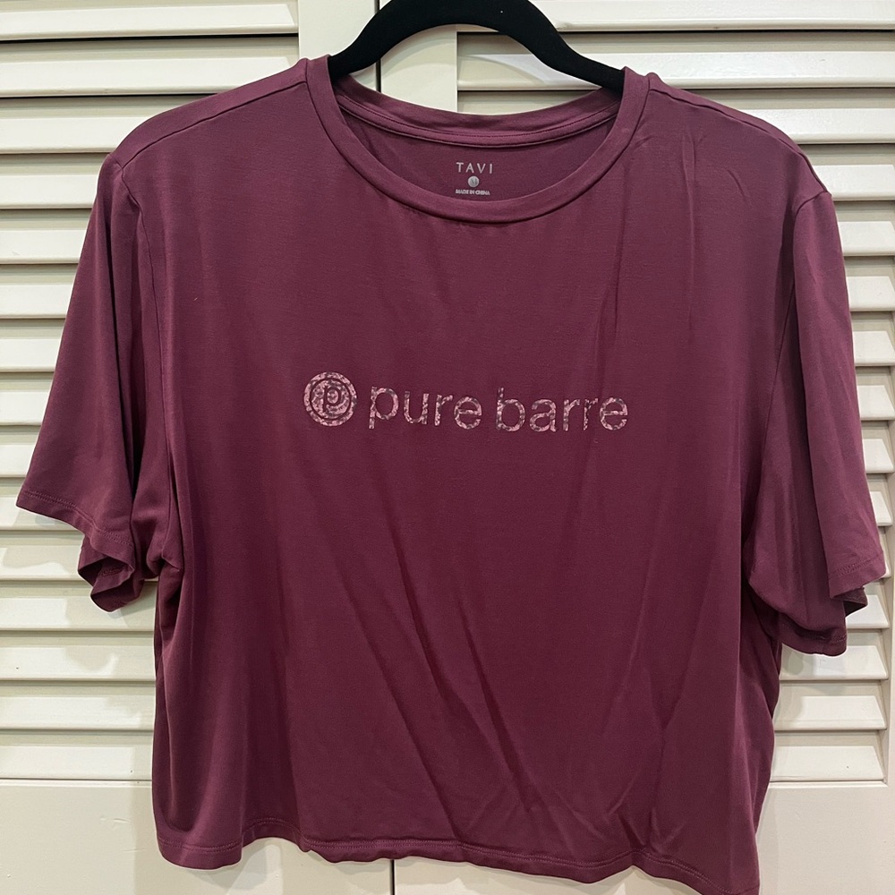 Tavi Pure Barre Mauve T-Shirt